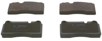 Bosch 986494207 Bremsbelagsatz, Scheibenbremse | Bosch-Qualität - für weniger Bremsgeräusche und Bremsstaub - ECE-R90 zertifiziert - kupferfrei