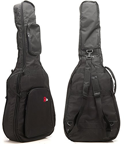 Rio 4/4 Guitare acoustique dreadnought 10 mm rembourré Sac de transport Coque Housse – Neuf