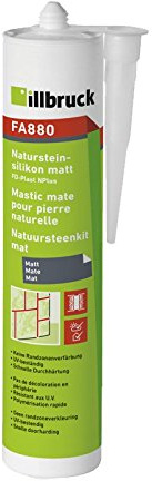 Illbruck FA880 Naturstein-Silikon MATT Kartusche 310ml - manhattan