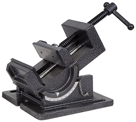 WEN Tilting Vise, 4.25-Inch for Benchtops and Drill Presses, Black