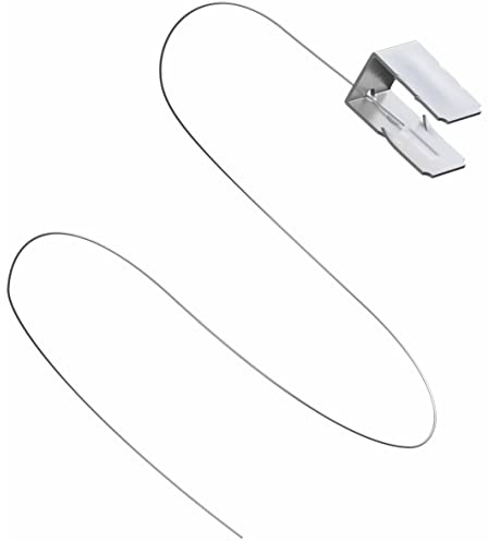25x Sturmklammer für zugeschnittene Dachziegel Edelstahl 400mm Typ 513