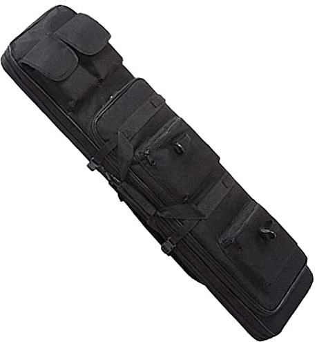 Fundas para Rifles, 81/94/117Cm Funda De Rifle De Nylon Bolsa De Caza De Alta Densidad Táctico Carabina Militar Airsoft Funda Pistola Pistola De Rifle para Caza del Campo B,117CM
