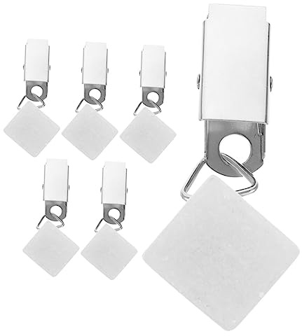 BESTonZON 6pcs Tablecloth Weights Clips Outdoor Table Cover Clip Garden Furniture Cover Weights