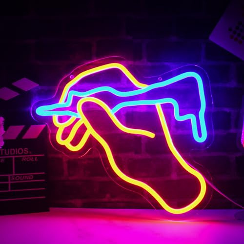 Tattoo Neon Sign Tattoo Neon Light LED Neon Sign for Tattoo Studio Wall Décor Dimmable LED Neon Light for Bar Restaurant Music Concert Man Cave Wall Art 14.4×12.8