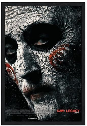 INEOUT Horror Movie Saw Legacy GR Poster Decorative Painting Canvas Wall Art Living Room Poster Bedroom Painting Wall Art Picture Print Modern Family Room Decor 40 x 60 cm
