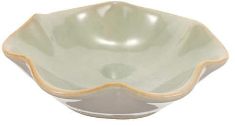 CALLARON Ceramic Jewelry Dish Trinket Dish for Home and Office Aesthetic Decor Jewelry Holder and Storage Plate Elegant Design