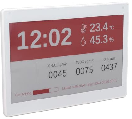 7,5 Zoll elektronisches Namensschild mit Drahtloser Elektronischer Papieranzeige, E Paper Visitenkarten Namensschild, Bearbeitbare Digitale Etiketten.