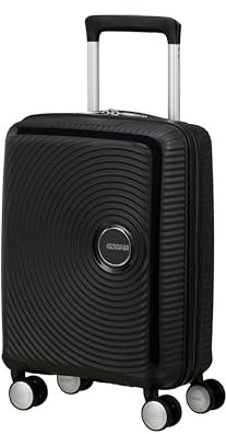 American Tourister Soundbox Mini - Spinner XS, Kindergepäck, 47 cm, 22 L, Schwarz (Bass Black)