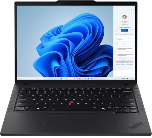 Lenovo ThinkPad T14 Gen 5 Business Laptop (14 FHD+ Touchscreen, Intel Ultra 7 155U (>i7-13700H), 32GB DDR5, 2TB SSD), 5MP Webcam, 2 Thunderbolt 4, 3-Yr Warranty, 2024 AI PC, Win 11 Pro - Black