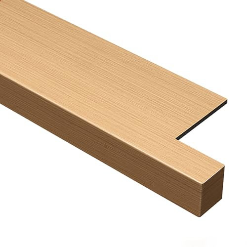Copertura per davanzale della finestra, protezione per finestra a bovindo con finiture in legno, protezione per davanzale della cucina, protezione per soglie di lavoro, per soggiorno, balcone (50 x 6