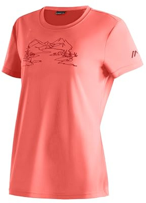 Maier Sports Wilma Print Funktionströja, fritidströja med tryck, normal passform