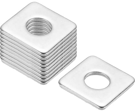 PATIKIL 36pcs Arandelas Cuadradas M12x30x3mm Arandelas De Placa Cuadrada
