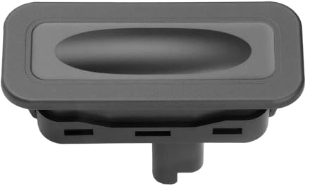 Botón Apertura Maletero 8200076256 para Renault Clio 3 Megane 2 | Interruptor Portón Trasero Negro para MK3/MK4, Megane MK2/MK3, Laguna MK3, Kangoo MK2