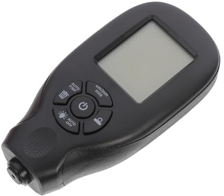 Cabilock Hw-300 Coating Thickness Meter Paint Thickness Tester Black Magnetic Tip High Precision for Automotive and Industrial Use