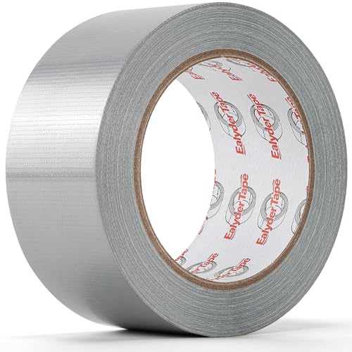 1 Rollo Cinta Ductil Plateada 50mm x 27,4m Resistente Impermeable
