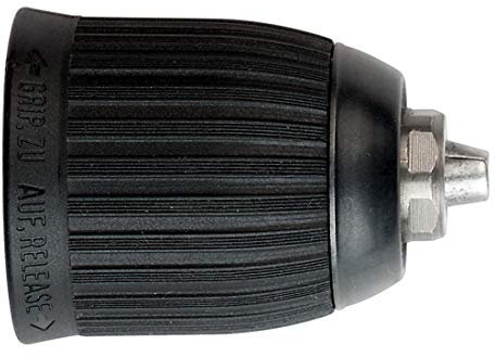 METABO 636615000 - Portabrocas cierre rápido Futuro Plus S1 resistente a la percusión capacidad 1,0-10 mm rosca 3/8“-24 UNF