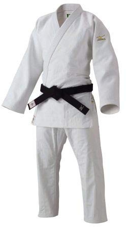 Mizuno – Kimono / Judogi Mod. 5A5101- Yusho - Approvato dalla Federazione Internazionale Judo - IJF 2015, bianco, 210