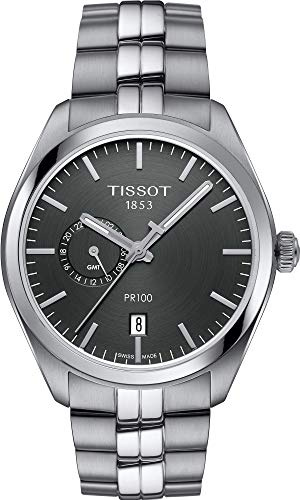Tissot PR100 DUALTIME T101.452.11.061.00 Mens Chronograph