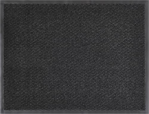 andiamo Fußmatte Easy - Schmutzfangmatte, Türmatte & Fussmatte für den Eingangsbereich - Läufer Flur nimmt Schmutz effektiv auf - 40 x 60 cm in Anthrazit
