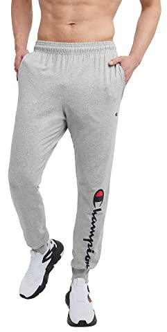 Champion Herren Leichte Lounge-Hose, Jersey-grafikhose für Herren, 78,7 cm Trainingshose (1er Pack)