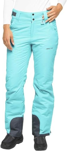 Arctix Pantalon de Neige Isotherme pour Femme, Merle Bleu, Taille 1X (16W-18W) Moyen