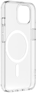 Belkin Schutzhülle mit MagSafe für iPhone 13 Pro, antimikrobielle Beschichtung, UV-beständige Materialien, integrierte Magnete und erhöhte Kanten zum Schutz der Kamera - Transparent