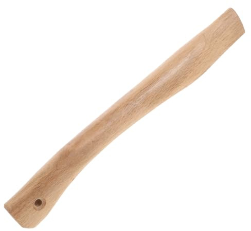Operitacx Holz Axtstiel 14.5 Zoll Ersatzgriff Aus Natürlichem Holz Für Garten Äxte Camping Und Holzarbeiten Langer Beilgriff