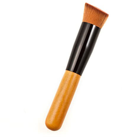 minkissy Makeup Foundation Pinsel Kosmetik Pinsel Mit Schrägem Kopf Für Flüssige Foundation Concealer Zufällige Farbe Für Gesicht Und Wangen Professionell Oder Privat Verwendbar