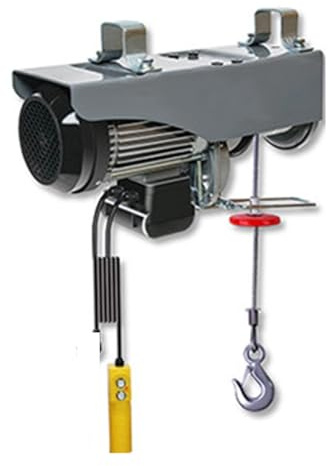 Palan électrique à chaîne Micro palan électrique, grue domestique petit ascenseur palan 1 tonne/0.5T treuil grue de décoration for voitures, amélioration de l'habitat pour remorques de bateaux et usag