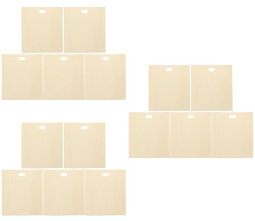 FRCOLOR 15pezzi Sacchetti Per Toast Riutilizzabili Antiaderente Adatti Per Tostapane e Resistenti Al e Facili