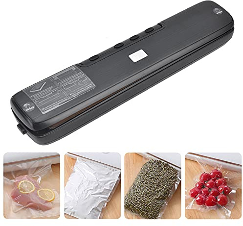 Macchina per Sottovuoto Automatica per Alimenti, Conservazione Umido e Secco, 110-240V