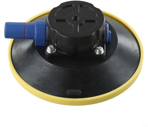 Vakuum Saugnapf mit M8 Gewinde Vakuum Saugnapf Basis Manuelle Pumpe Glas Saugnapf Auto Reparatur Werkzeug (6 Zoll)