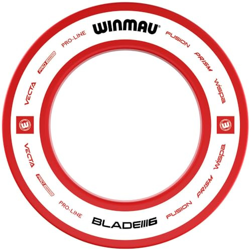 WINMAU Darttavlaskydd – Pro Line 2.0 Röd Dart Surround