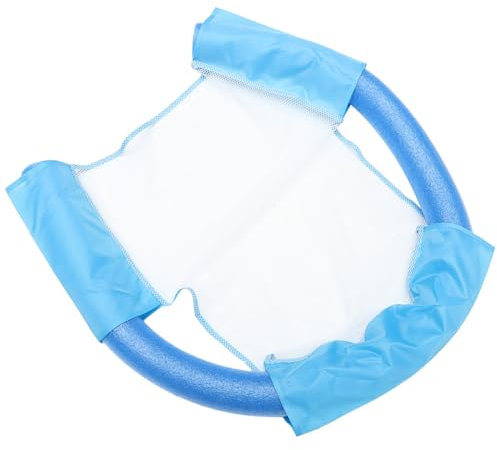 Abaodam Schwimmnetz Poolstuhlnetz Schwimmhilfe Wassersport Erwachsene Kinder 6,5x150cm Blau Schwimmsitz Pool Zubehör Wasserhängematte Für Strand See Urlaub