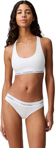 Calvin Klein dam Bikini byxor Bikini 0000f3787e, Vit (vit 100), S