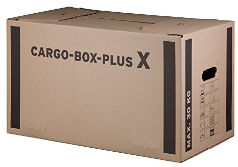 smartboxpro Umzugskarton CARGO-BOX-PLUS X, braun