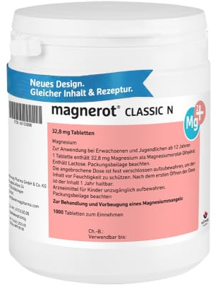 magnerot® CLASSIC N Magnesium-Orotat 500 mg Tabletten, 1000 Stk.