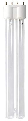 Tube de rechange de lampe germicide UVC pour clarificateur d'eau - Culot 2G11 - 55 W CUV 155 Ampoule