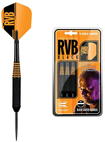 Target Darts Sportsdivision Jim Pike Steel.RVB BlackBrass
