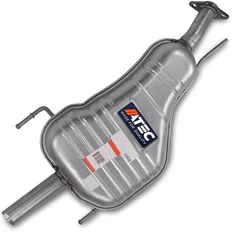 ATEC Germany 1x Endschalldämpfer | Kompatibel mit: OPEL ASTRA G CC, ASTRA G CLASSIC, VAUXHALL ASTRA Mk IV CC