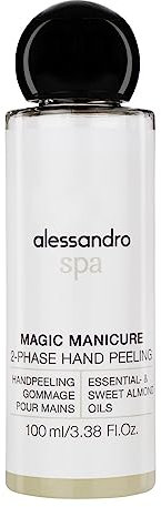 alessandro Spa Magic Manicure 2-Phasen Peeling - Handpeeling / Handpflege mit Mandelöl, 100 ml