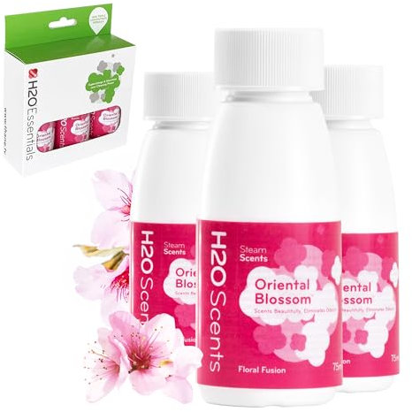 H2O Steam Cleaner Detergent Scents - Pack of 3, Oriental Blossom