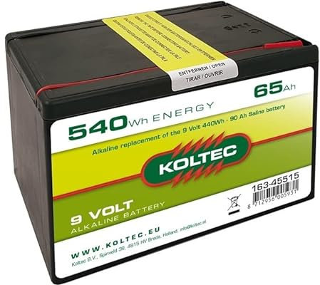 PILA PASTOR KOLTEC 9 VOLTIOS 65 AH
