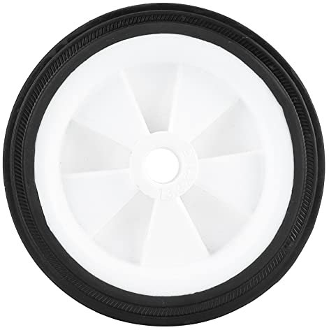 Ruote piroettanti, 5 pollici 13 fori Nessun rumore Forte capacità portante Ruota sterzante rotelle antirumore per pompa dell'aria per compressori d'aria carrelli da lavoro