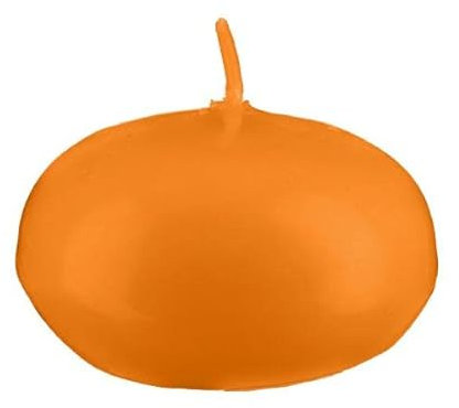 Kopschitz XXL Maxi Schwimmkerzen Mango Ø 80 x 55 mm, 8 Stück