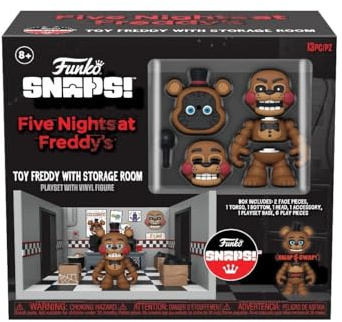 Funko Five Nights at Freddy's (FNAF) Snap: Playset - Security Room - Vinyl-Sammelfigur - Geschenkidee - Offizielle Handelswaren - Spielzeug Für Kinder und Erwachsene - Video Games Fans