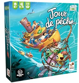 Blackrock Games Jour DE PÊCHE - Happy Baobab - Jeu de société Enfants - Jeu de dextérité- Jeu de Collection - à partir de 6 Ans