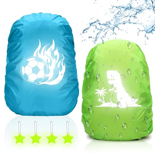 Schulranzen Regenschutz, Regenschutz Schulranzen, Rucksack Überzug Reflektierend, Regenschutz Schulranzen Step by Step, Regenschutz für Step by Step, Rucksack Überzug Reflektierend für Kinder