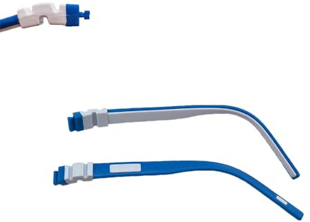 Glasses Replacement Leg Silicone Eyeglasses Arms Accessories Anti-Slip Child Glasses Leg Replacement Repair Kit (Blue) ﻿