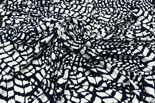 Elegant metervara tyg, 300 x 140 cm: perfekt för dekoration, kläder, hemtextilier, gör-det-själv, lapptäcke, hantverk, kreativa projekt, kläder, bordslöpare, dekorativt tyg och barntyger, mörkblå